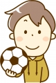 サッカー少年
