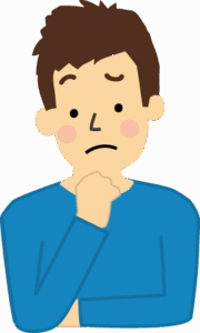 悩む男性