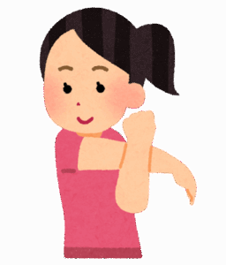 緊張を和らげる肩のストレッチ